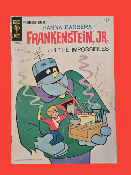 Frankenstein Jr and The Impossibles #1 1967 Gold Key Hanna-Barbera