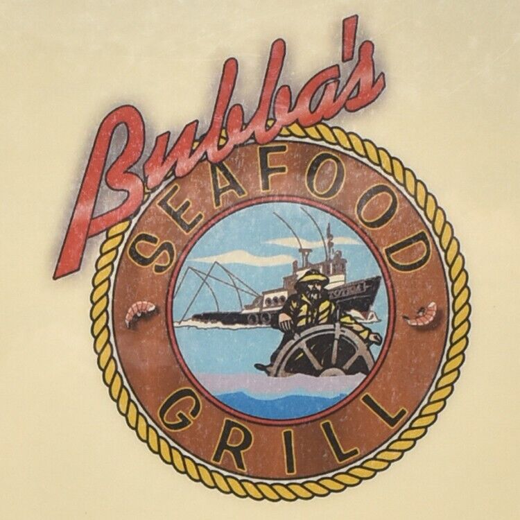 2000s Bubba\'s Seafood Grill Menu George Bush Intercontinental Airport Houston TX