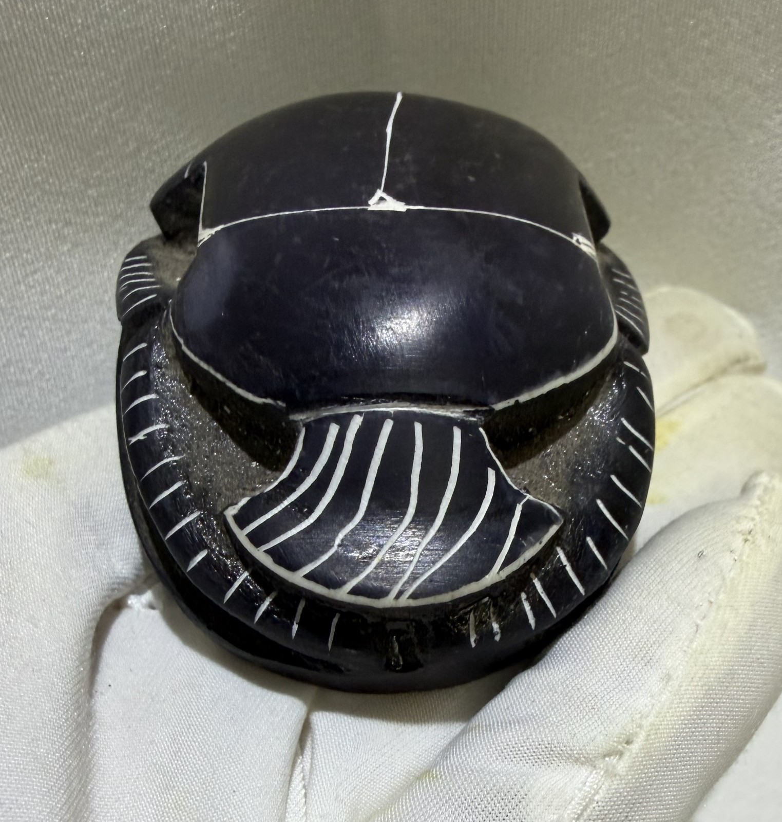 Ancient Egyptian Scarab Antiques Khepri Beetle Pharaonic Egypt Collectible