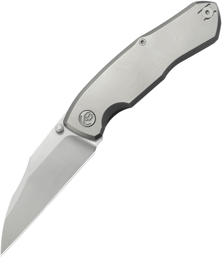 Kubey KB Knives Mantra Framelock Gray Titanium Folding M390 Pocket Knife 459A Kubey KB Knives Mantra Framelock Gray Titanium Folding M390 Pocket Knife 459A
