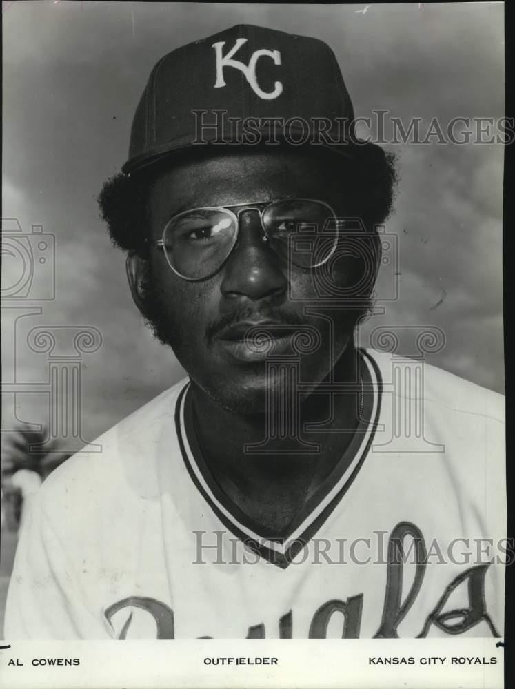 1979 Press Photo Al Cowens, Kansas City Royals Baseball outfielder - lrs17132