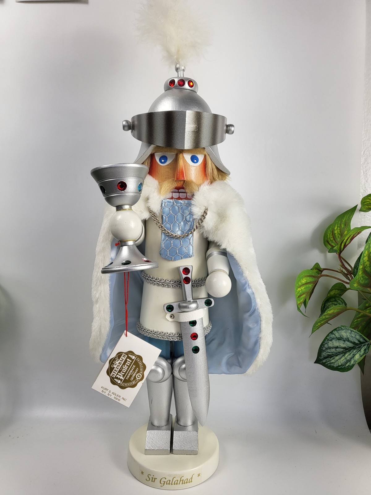 Steinbach Sir Galahad Limited Edition Knight Nutcracker - Camelot Vintage Adler