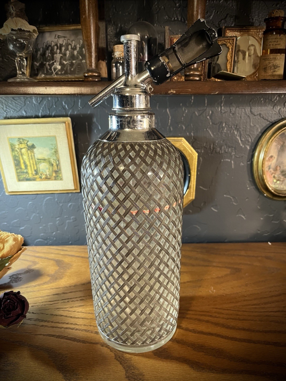 Art Deco 1930s Original Sparklets Seltzer Bottle made in New York Art Deco 1930s Original Sparklets Seltzer Bottle made in New York