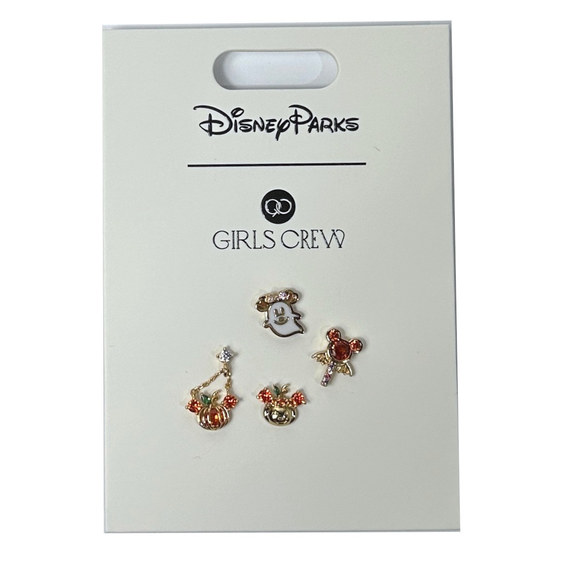 Girls Crew Mickey Mouse Cutie Ghost Halloween Earrings Disney Parks Girls Crew Mickey Mouse Cutie Ghost Halloween Earrings Disney Parks