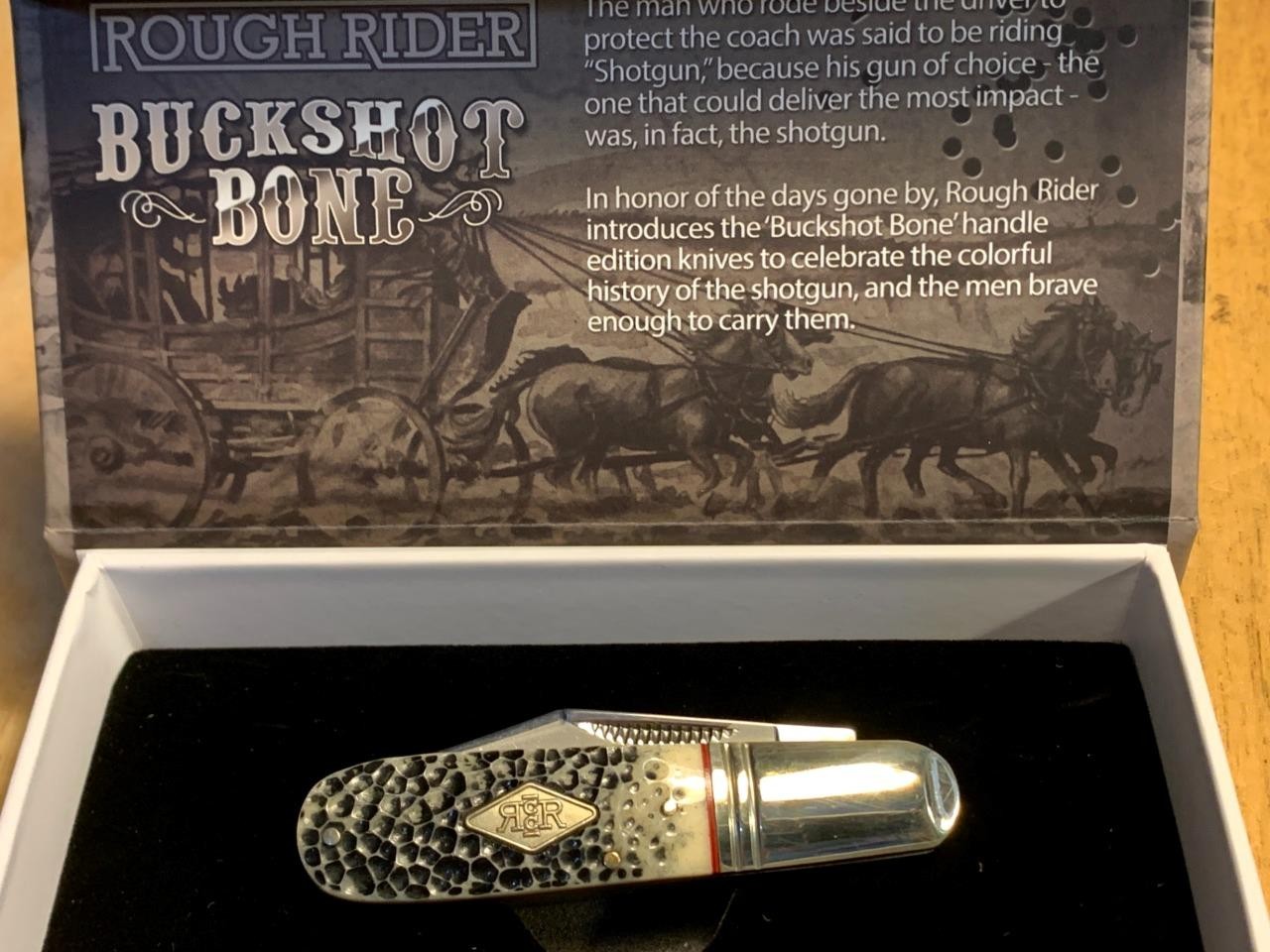 Rough Rider Buckshot Bone Barlow 3 1/4