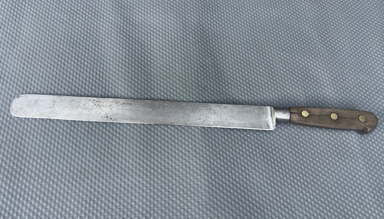 Vintage Sabatier Trumpet French Carving Slicing Knife Carbon Steel 12\ Vintage Sabatier Trumpet French Carving Slicing Knife Carbon Steel 12\