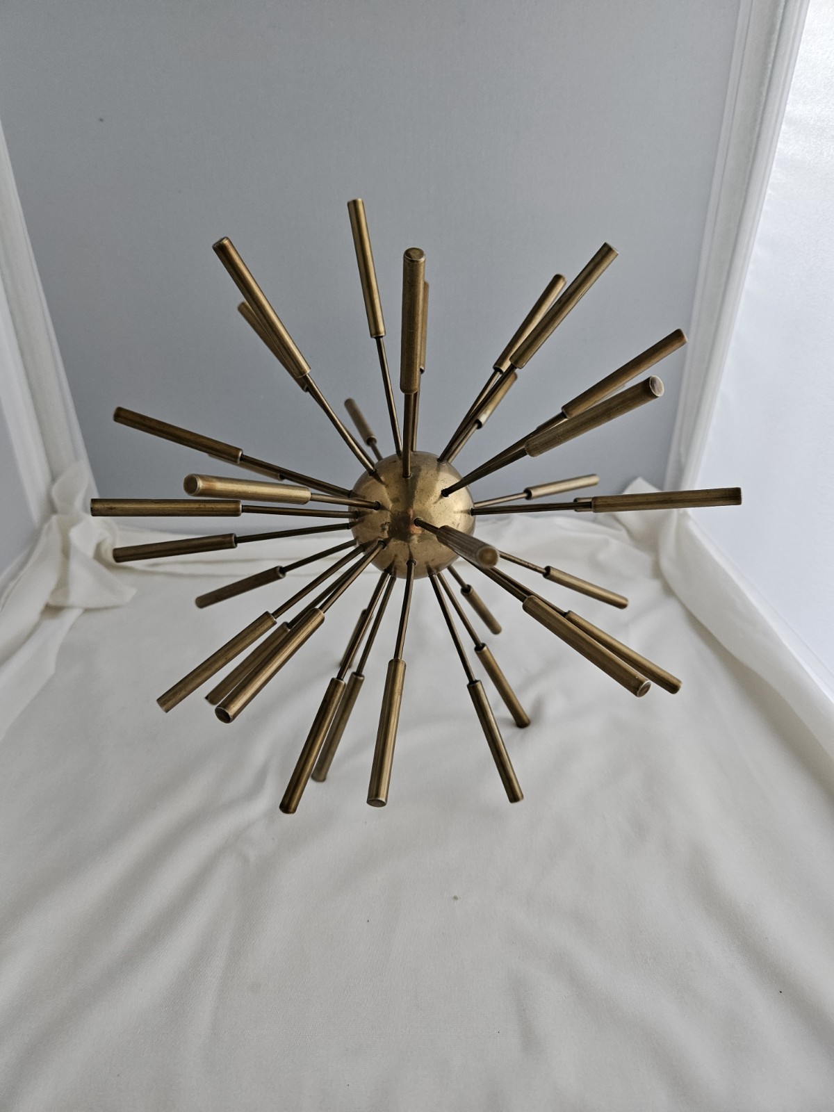 MCM Brass Sputnik Sculpture Decorative Object 9\ MCM Brass Sputnik Sculpture Decorative Object 9\