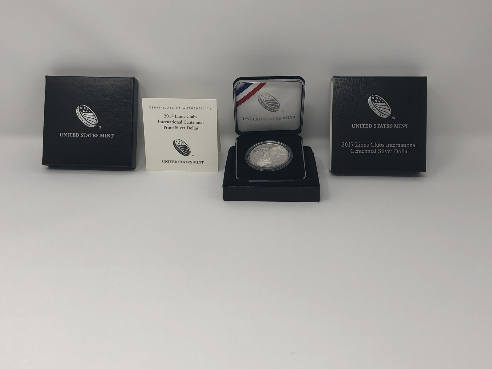 2017 Lions Club Centennial Proof Silver Dollar 2017 Lions Club Centennial Proof Silver Dollar
