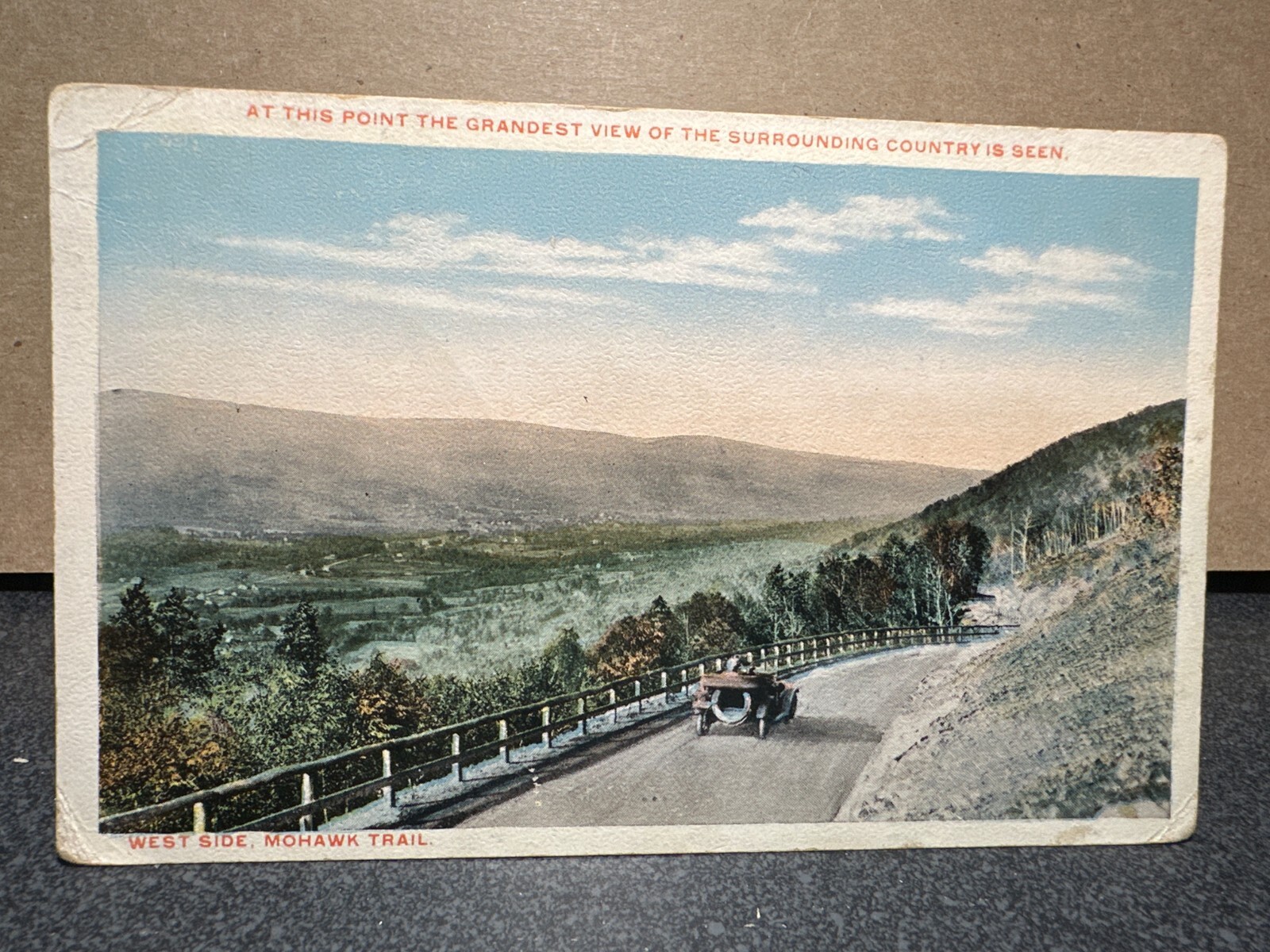 1914 West Side Mohawk Trail Through The Berkshire Hills Mass MA Postcard Posted 1914 West Side Mohawk Trail Through The Berkshire Hills Mass MA Postcard Posted