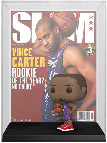FUNKO POP NBA Cover: SLAM- Vince Carter [New Toy] Vinyl Figure