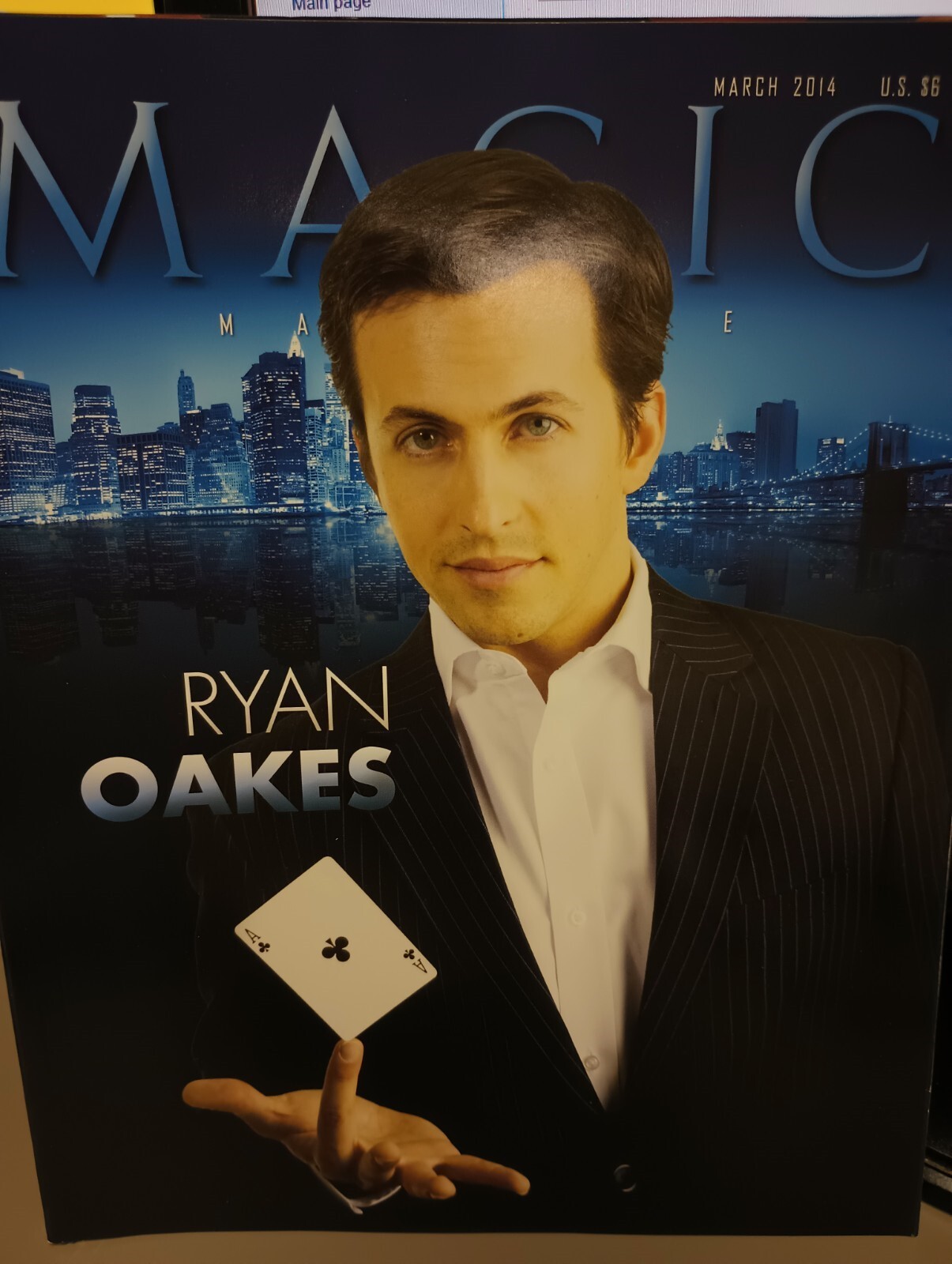 Magic Magazine Ryan Oakes Issue March 2014 Magic Magazine Ryan Oakes Issue March 2014