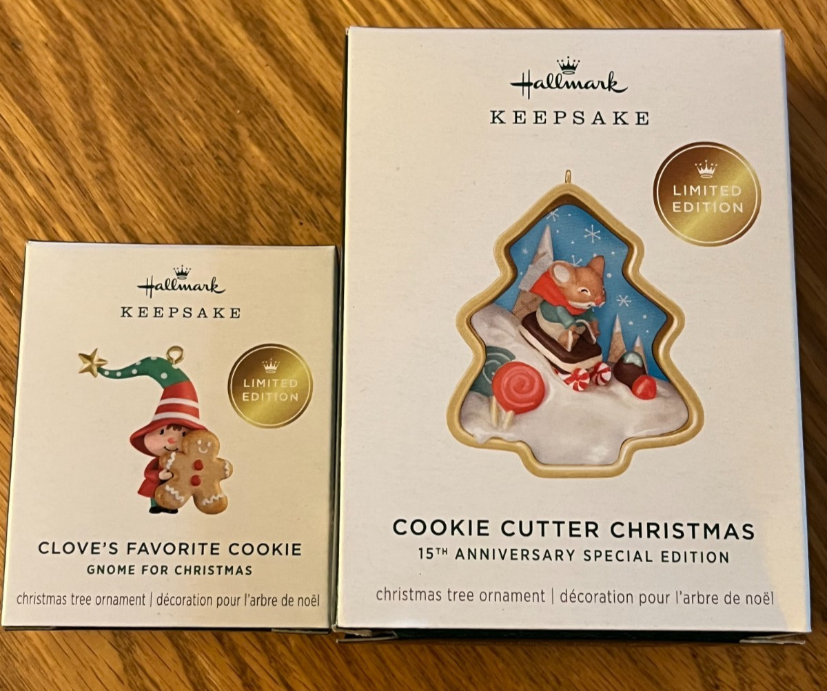 Hallmark 2026 Limited Editions Clove Fav Cookie 15th Anniversary Cookie Cutter 2
