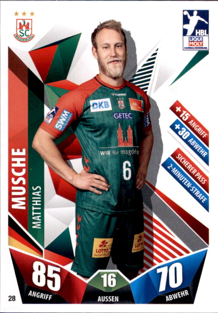 Handball 2021/22 Card K28 - Matthias Musche