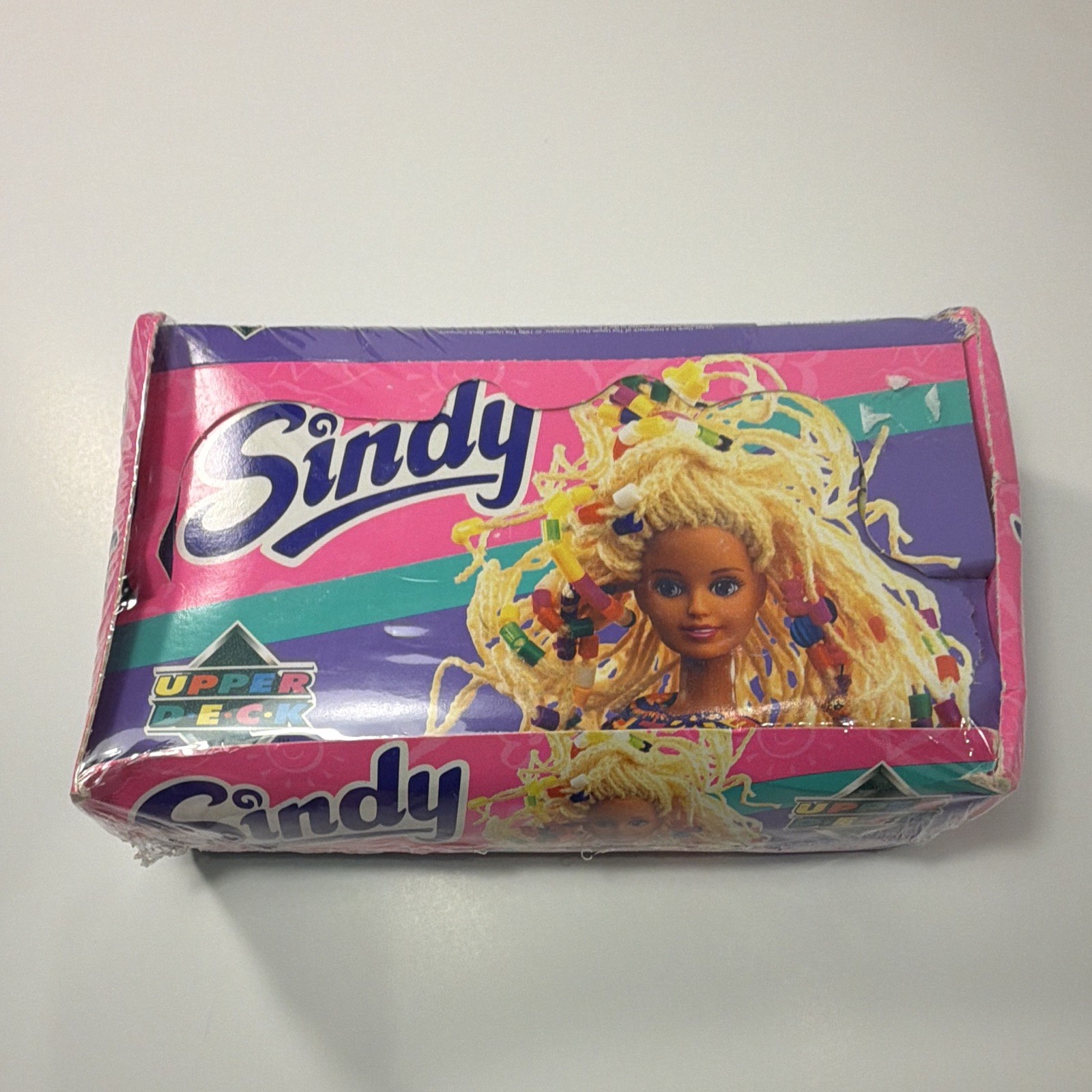 Upper Deck Sindy Collection Non-Sport Sticker Dolls Sealed Display Box
