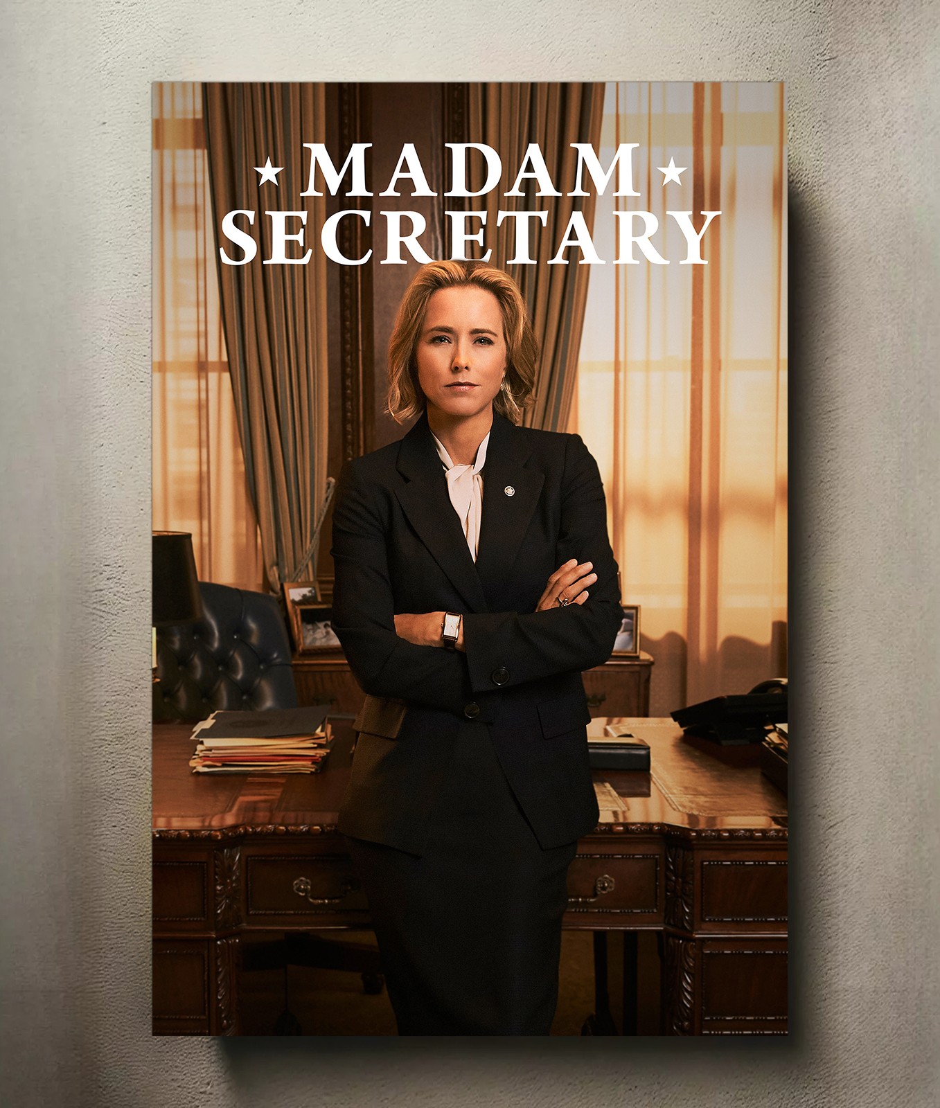 Madam Secretary 8x12 Metal TV Show Poster Sign