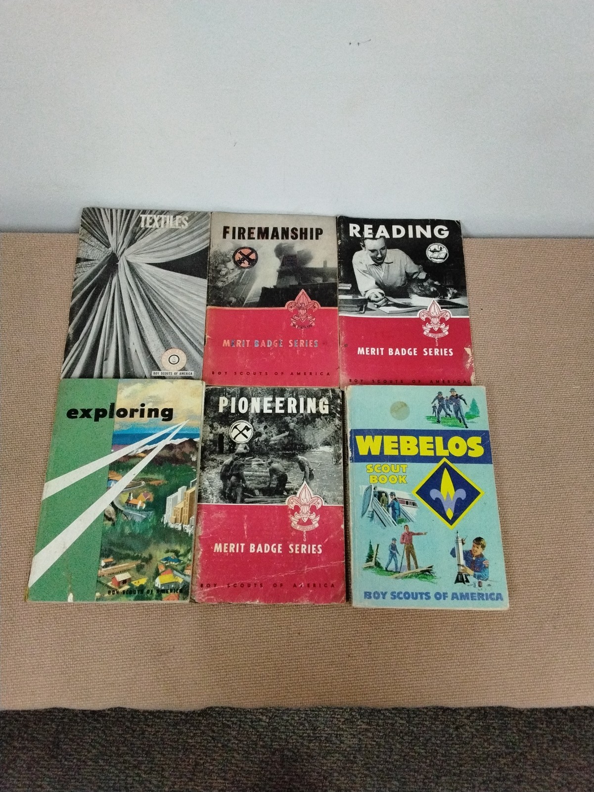 Lot Of 6 Boy Scout Books Lot Of 6 Boy Scout Books
