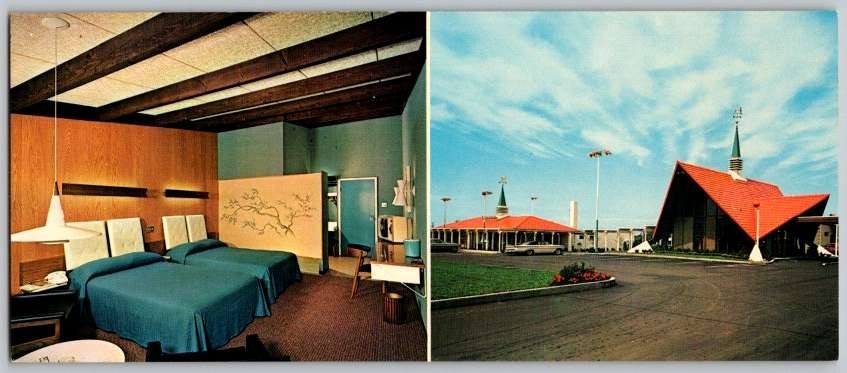 Erie Pennsylvania Howard Johnson\'s Motor Lodge & Restaurant Postcard