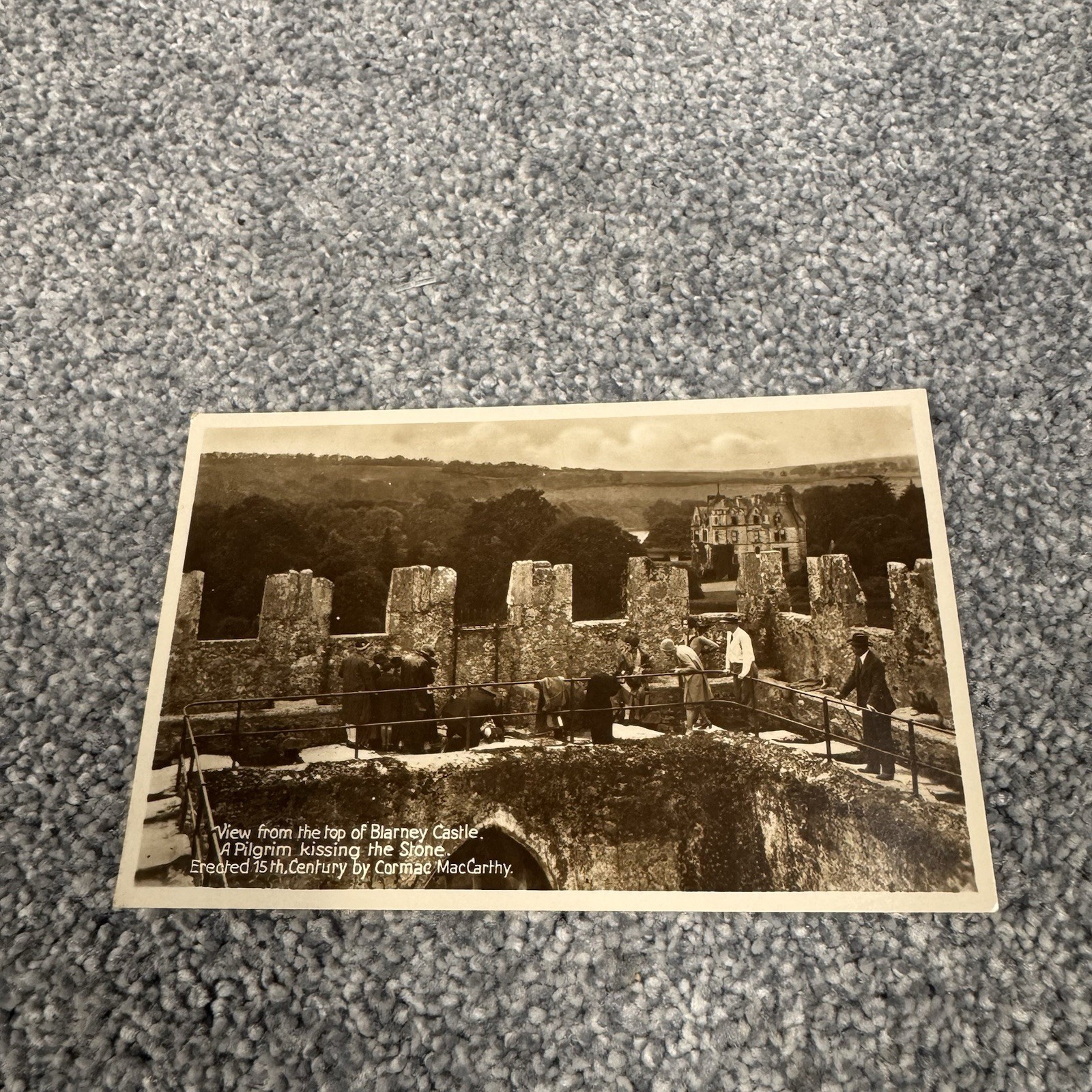 Vintage Rare Blarney Castle Ireland Postcard Castle Unposted Vintage Rare Blarney Castle Ireland Postcard Castle Unposted