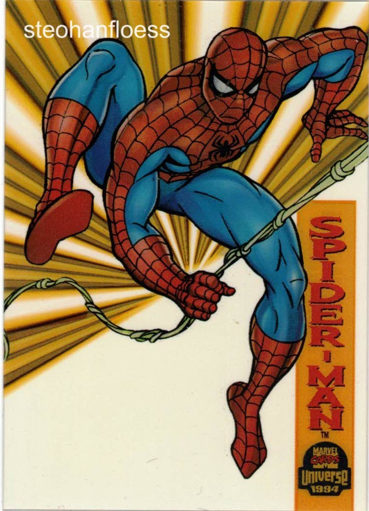 1994 Fleer Marvel Universe Series V Suspended Animation #6 Spider-Man 1994 Fleer Marvel Universe Series V Suspended Animation #6 Spider-Man