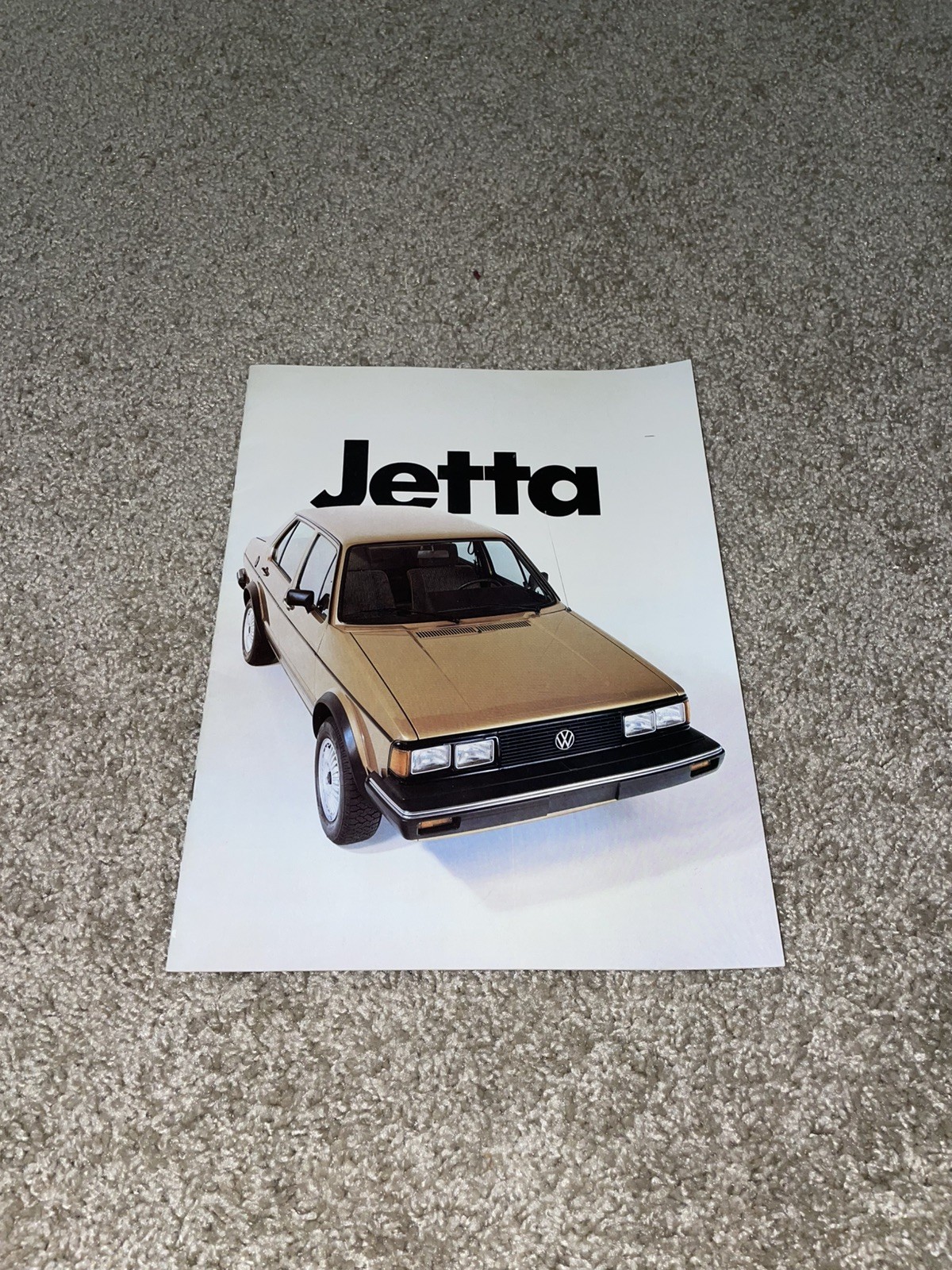 Vintage 1982 Volkswagen VW Jetta Original Sales Brochure Catalog Vintage 1982 Volkswagen VW Jetta Original Sales Brochure Catalog