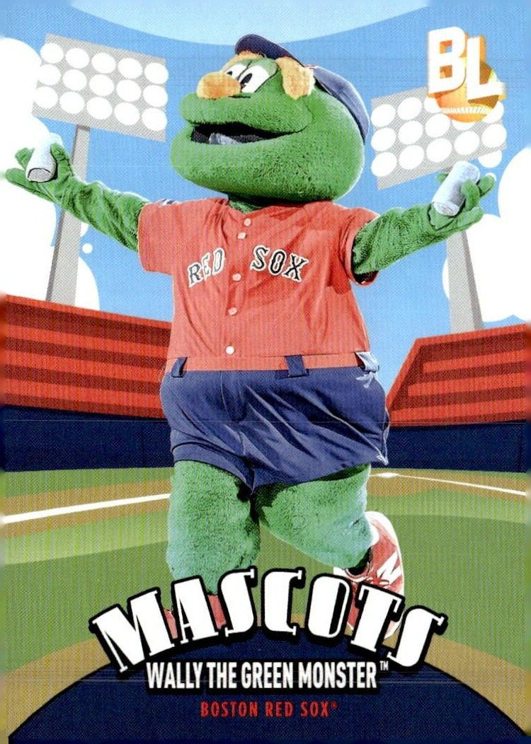 2024 Topps Big League Mascots M-5 Wally the Green Monster Boston Red Sox