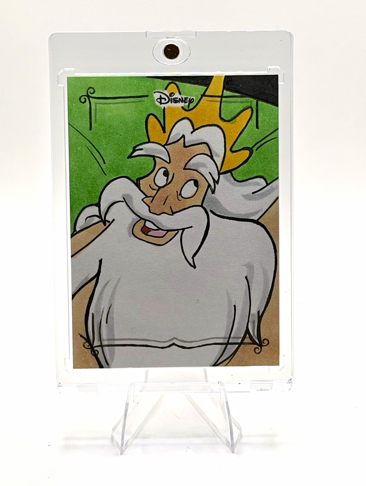 2025 Topps Disney Wonder King Triton 1/1 Sketch Hard Signed Auto Rich Henneman 2025 Topps Disney Wonder King Triton 1/1 Sketch Hard Signed Auto Rich Henneman