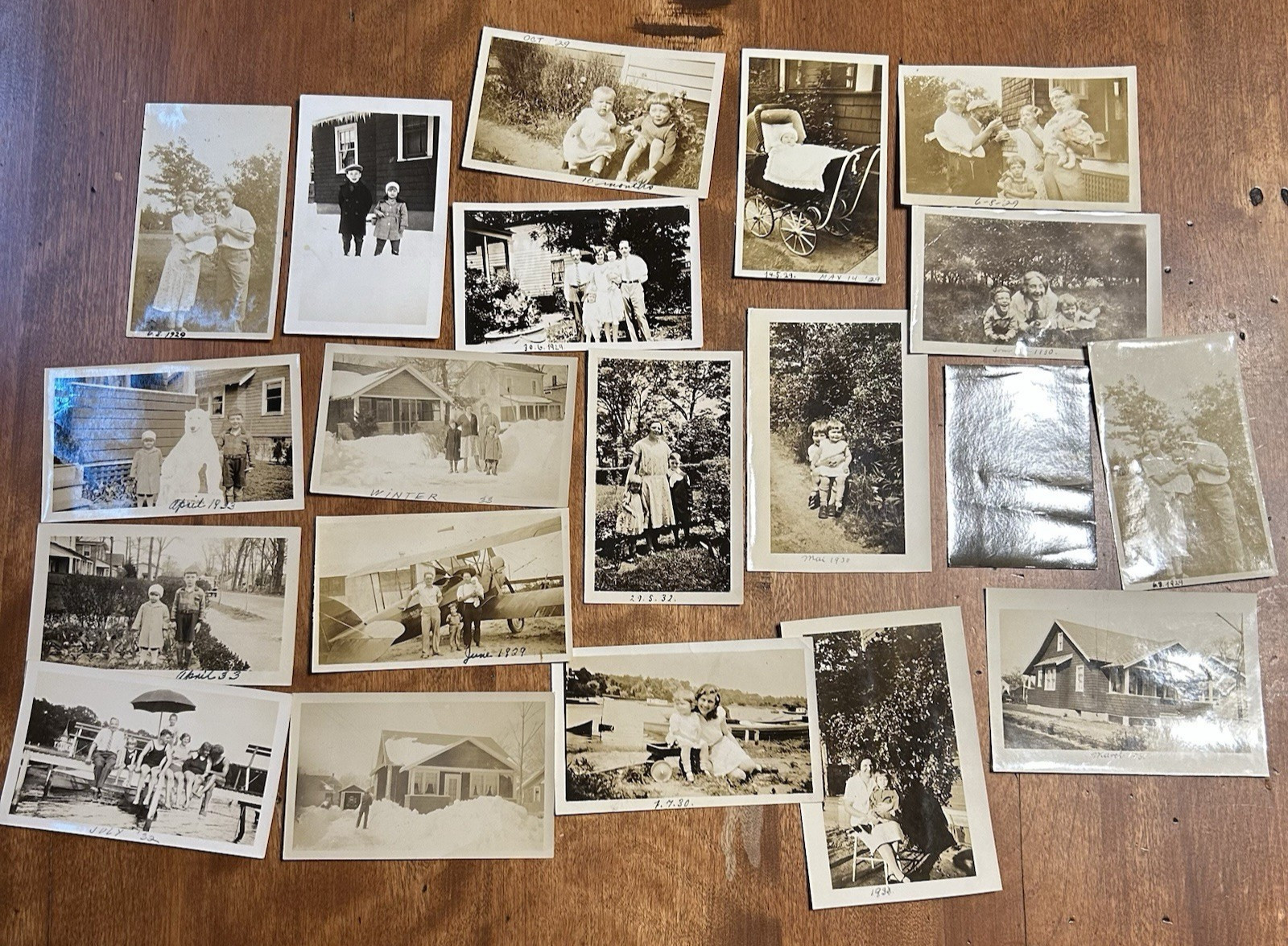 LOT 150+ Vtg 20'S-40'S B&W REAL PHOTOS FAMILY TRAVEL BEACH +