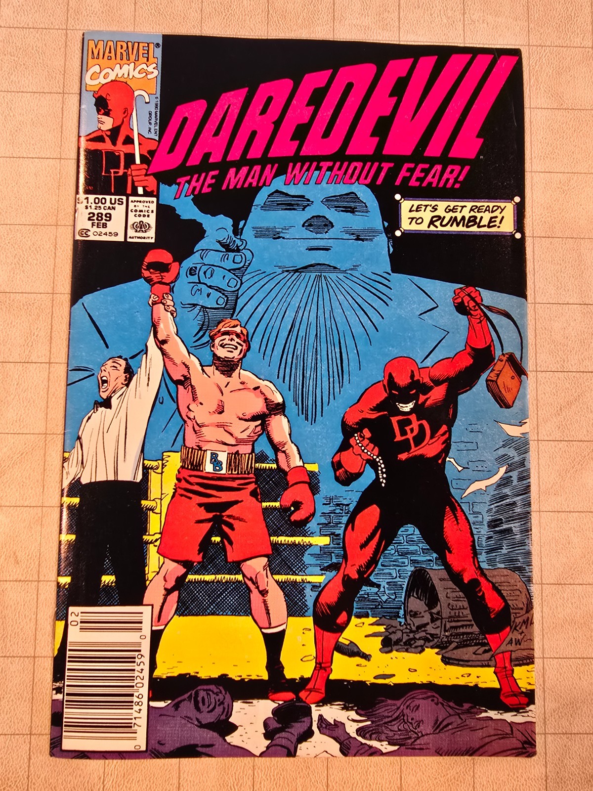 Daredevil Vol 1. Issue #289 Marvel Comics Daredevil Vol 1. Issue #289 Marvel Comics