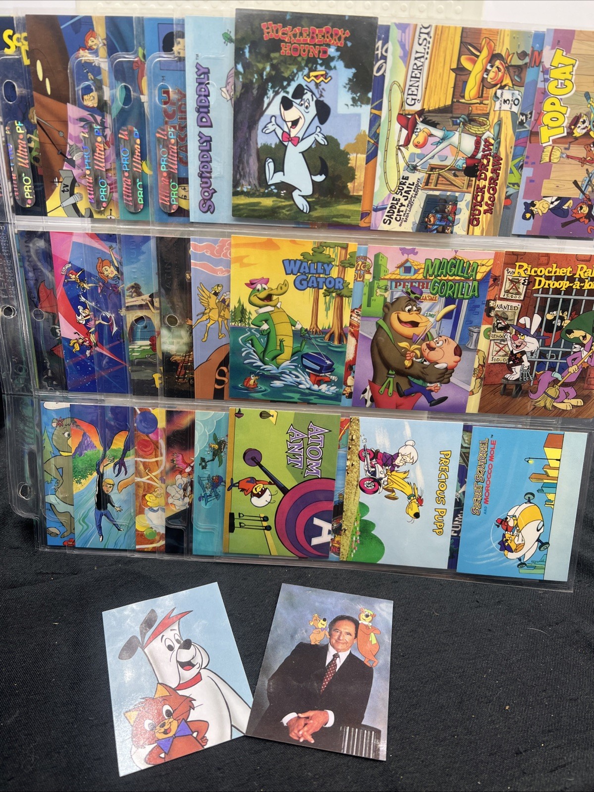 Hanna Barbera Classics 1994 CARDZ Complete Base Set 60 CARDS Rare T1 T3 Sleeves Hanna Barbera Classics 1994 CARDZ Complete Base Set 60 CARDS Rare T1 T3 Sleeves