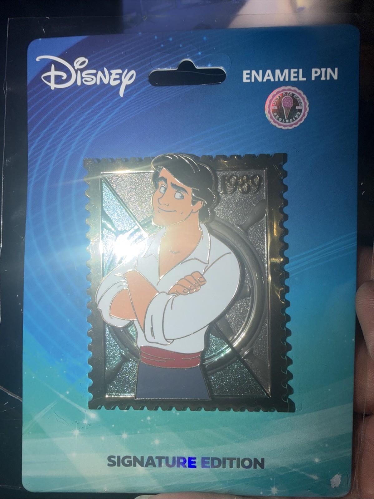PALM - Disney The Little Mermaid Prince Eric Stamp PALM - Disney The Little Mermaid Prince Eric Stamp
