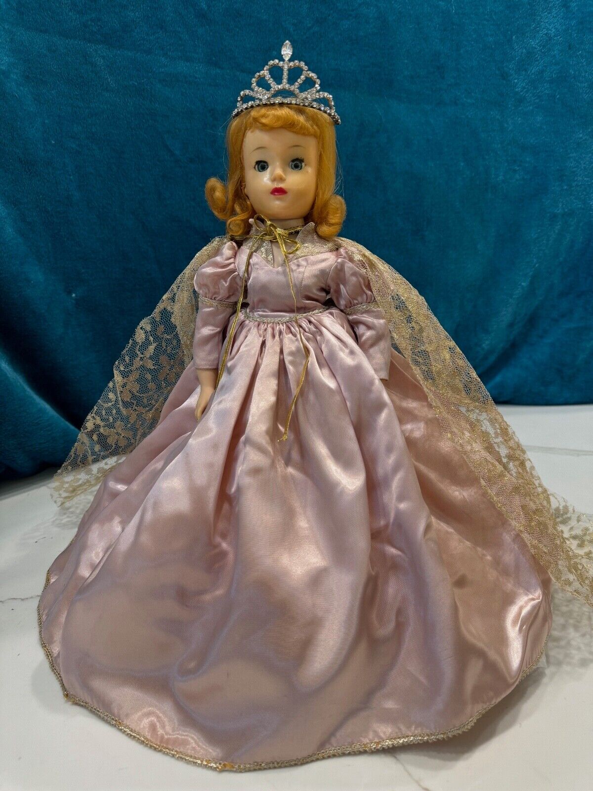 Rare 1959 Madame Alexander Walt Disney’s 16” Sleeping Beauty Doll Pink Gown TAG
