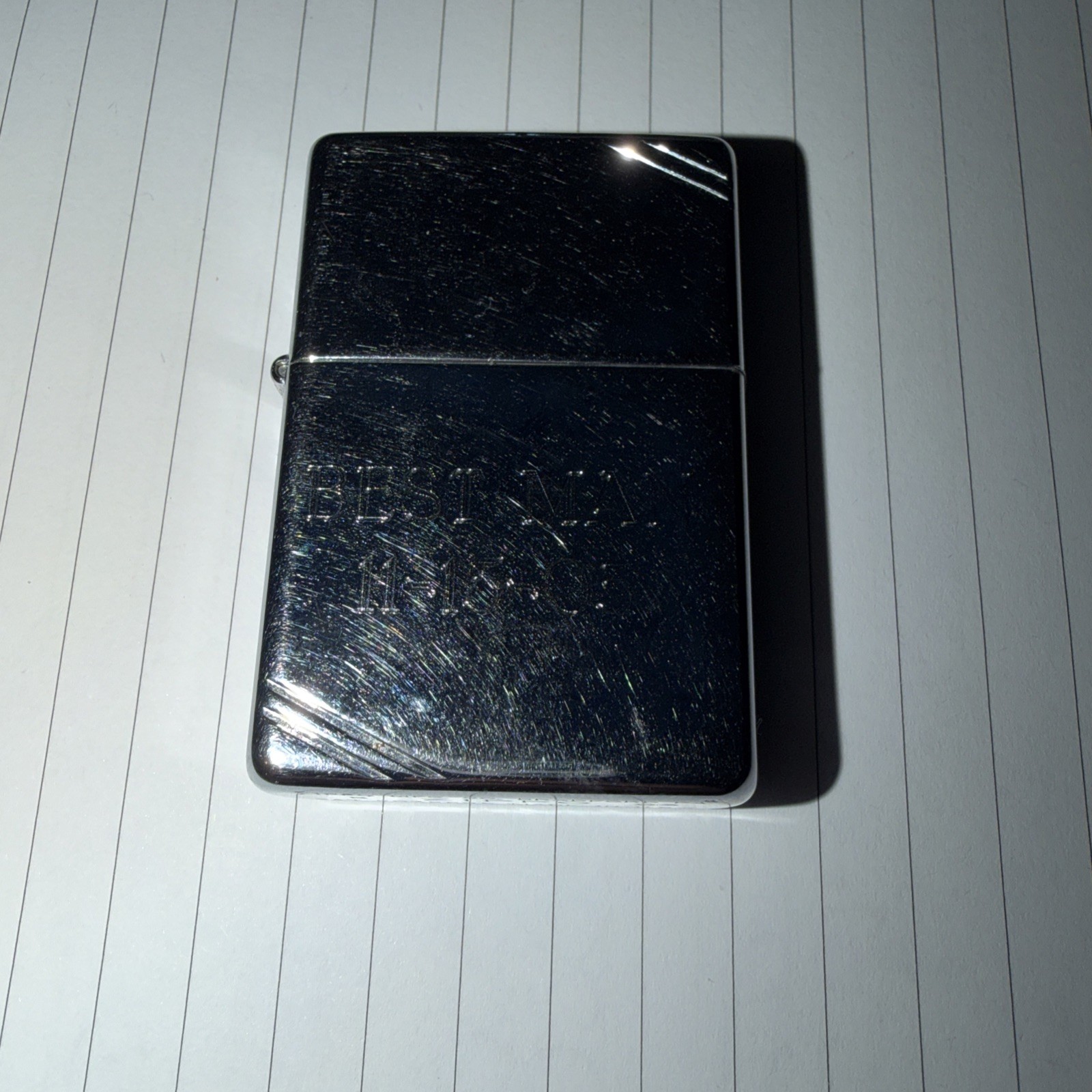 BRADFORD PA USA CHROME ZIPPO LIGHTER. BRADFORD PA USA CHROME ZIPPO LIGHTER.