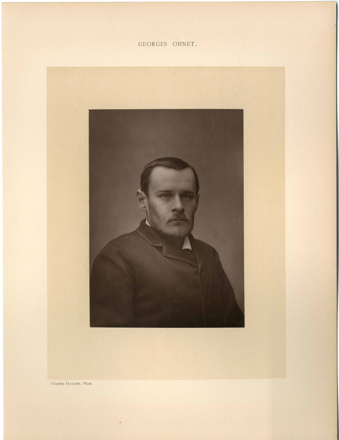 Gallot Charles, France, Georges Ohnet, writer of popular novels (1848-1918)