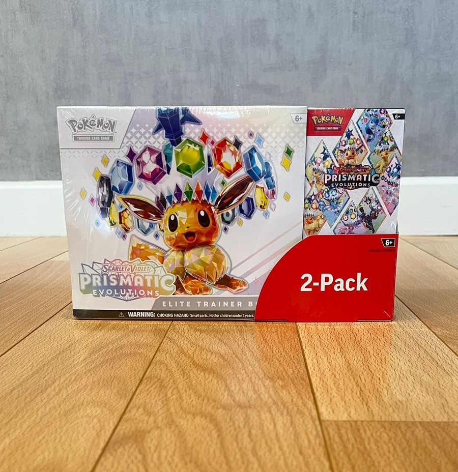 Pokemon TCG Prismatic Evolutions Costco Bundle ETB & Booster Bundle Sealed 🛍️✅ Pokemon TCG Prismatic Evolutions Costco Bundle ETB & Booster Bundle Sealed 🛍️✅