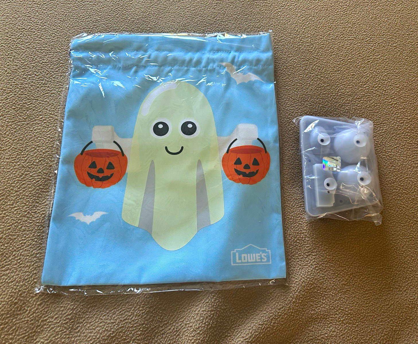 Lowe’s Trick or Treat Tote Bag and Lowe’s NFL LG Ice Mold Tray Bundle NEW Lowe’s Trick or Treat Tote Bag and Lowe’s NFL LG Ice Mold Tray Bundle NEW