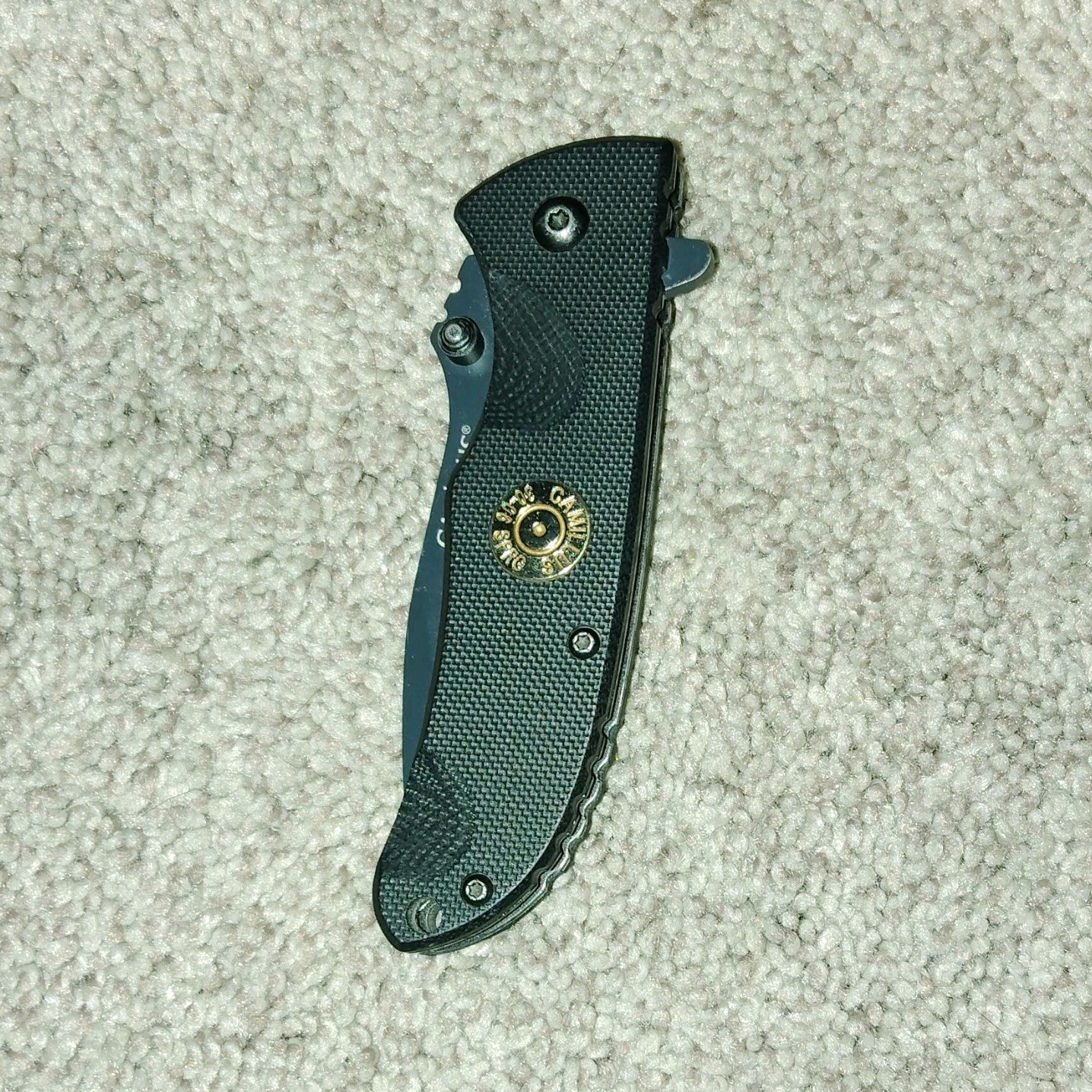 Camillus CUDA Black Folding Pocketknife Stainless Drop Point Plain Edge Clip Camillus CUDA Black Folding Pocketknife Stainless Drop Point Plain Edge Clip