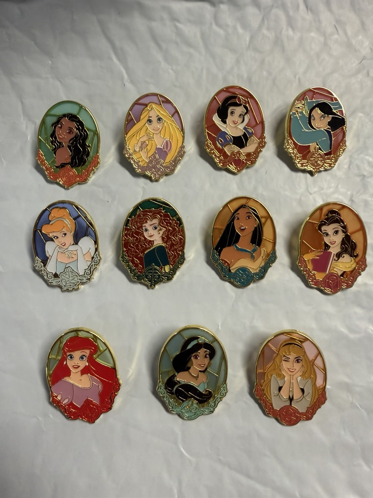 Loungefly Disney Princess Stained Glass Portrait Blind Box Pin - 11 Out Of 12 * Loungefly Disney Princess Stained Glass Portrait Blind Box Pin - 11 Out Of 12 *