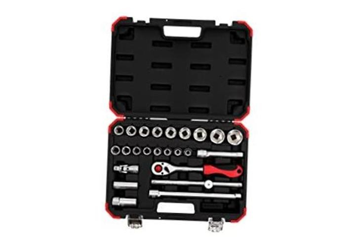 GEDORE RED Socket Set 1/2 size10-32mm 24pcs 1/2 Zoll 24 pieces (17 inserts) GEDORE RED Socket Set 1/2 size10-32mm 24pcs 1/2 Zoll 24 pieces (17 inserts)