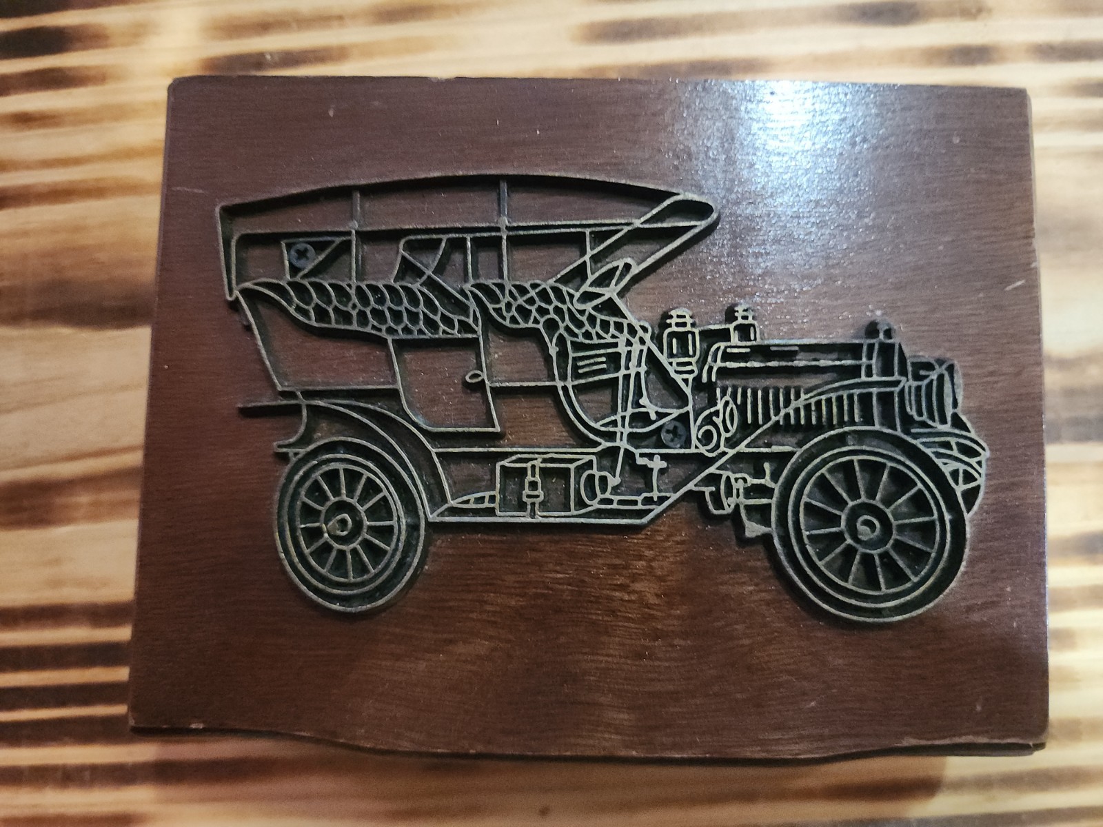 W.A Stratford Sealed Playing Cards Antique Cars Double Wooden Boxed Set VTG 1985 W.A Stratford Sealed Playing Cards Antique Cars Double Wooden Boxed Set VTG 1985