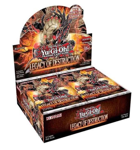 YuGiOh TCG Legacy of Destruction Booster Box