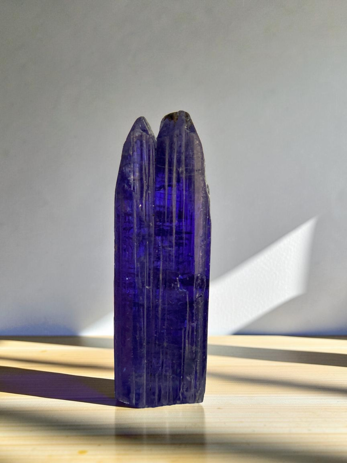 AAA Natural Tanzanite Crystal From Merelani Hills Collector’s Choice 19.5 Carats AAA Natural Tanzanite Crystal From Merelani Hills Collector’s Choice 19.5 Carats