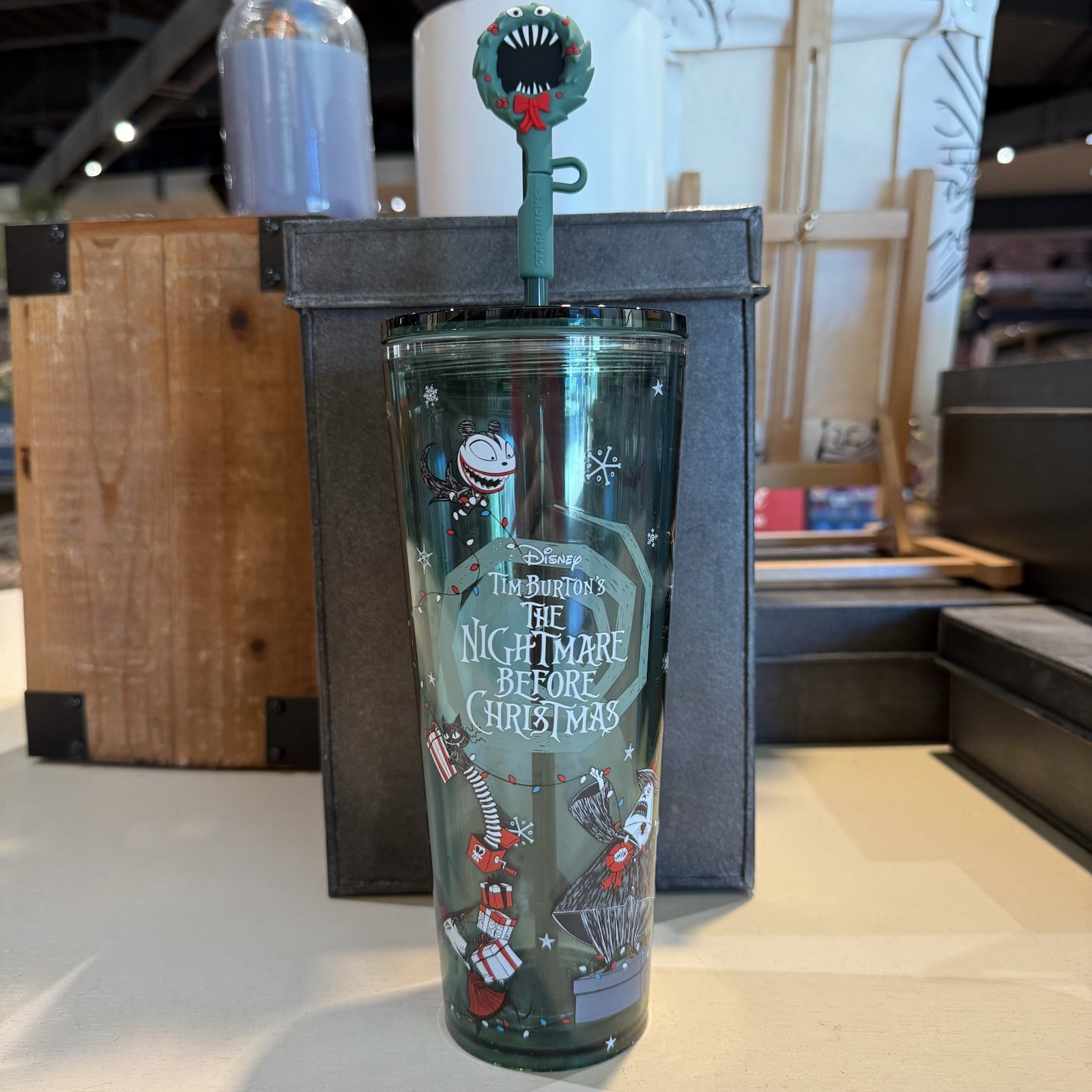 Disney Parks 2026 Starbucks The Nightmare Before Christmas Jack Tumbler Cup 24oz