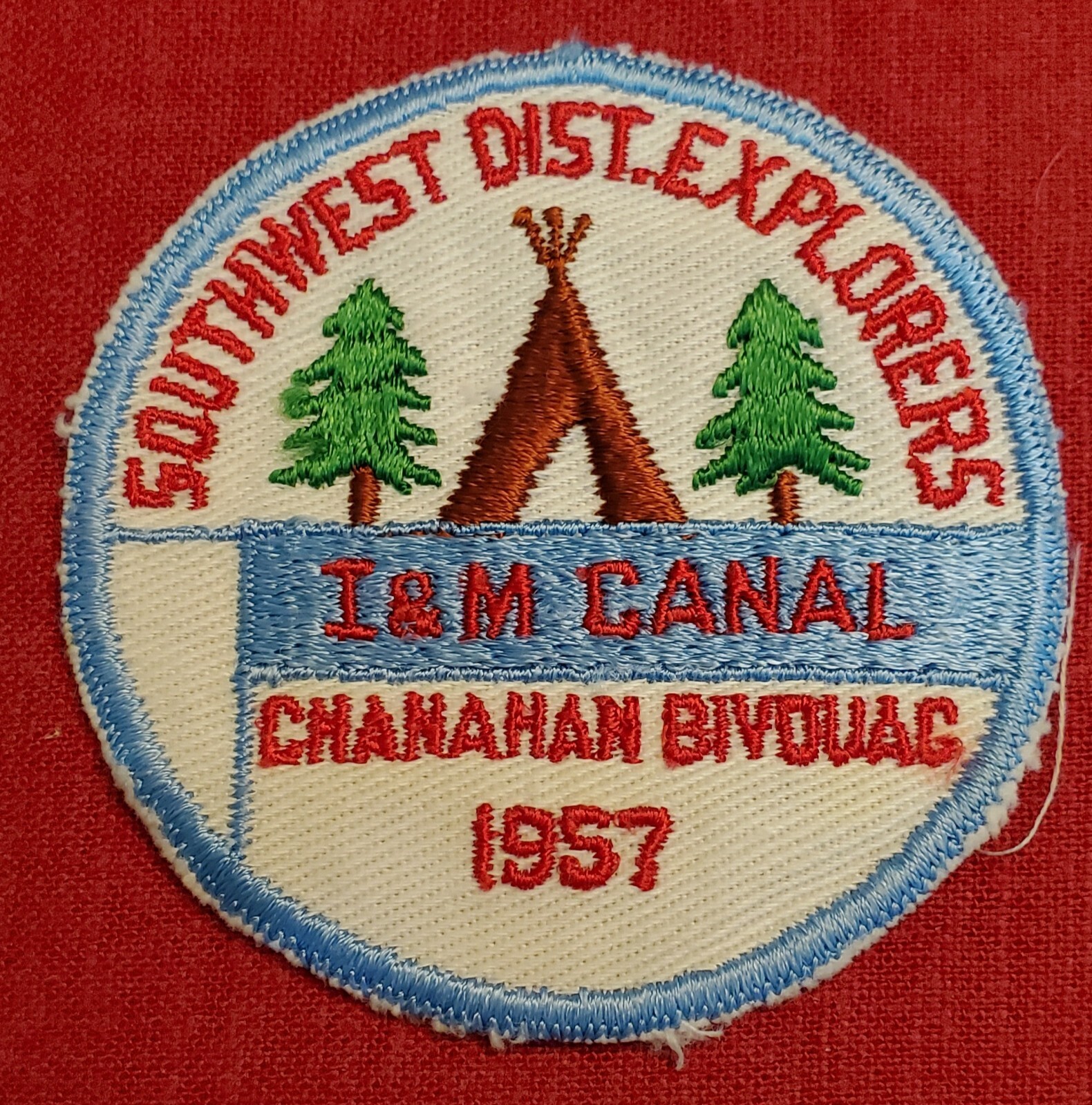 Vintage BSA Southwest Dist Explorers Chanahan Bivouac I&M Canal 1957 Boy Scouts Vintage BSA Southwest Dist Explorers Chanahan Bivouac I&M Canal 1957 Boy Scouts