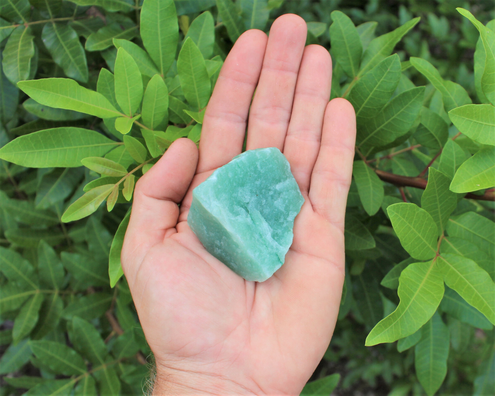 Green Aventurine Stones, LARGE Chunk, 2\