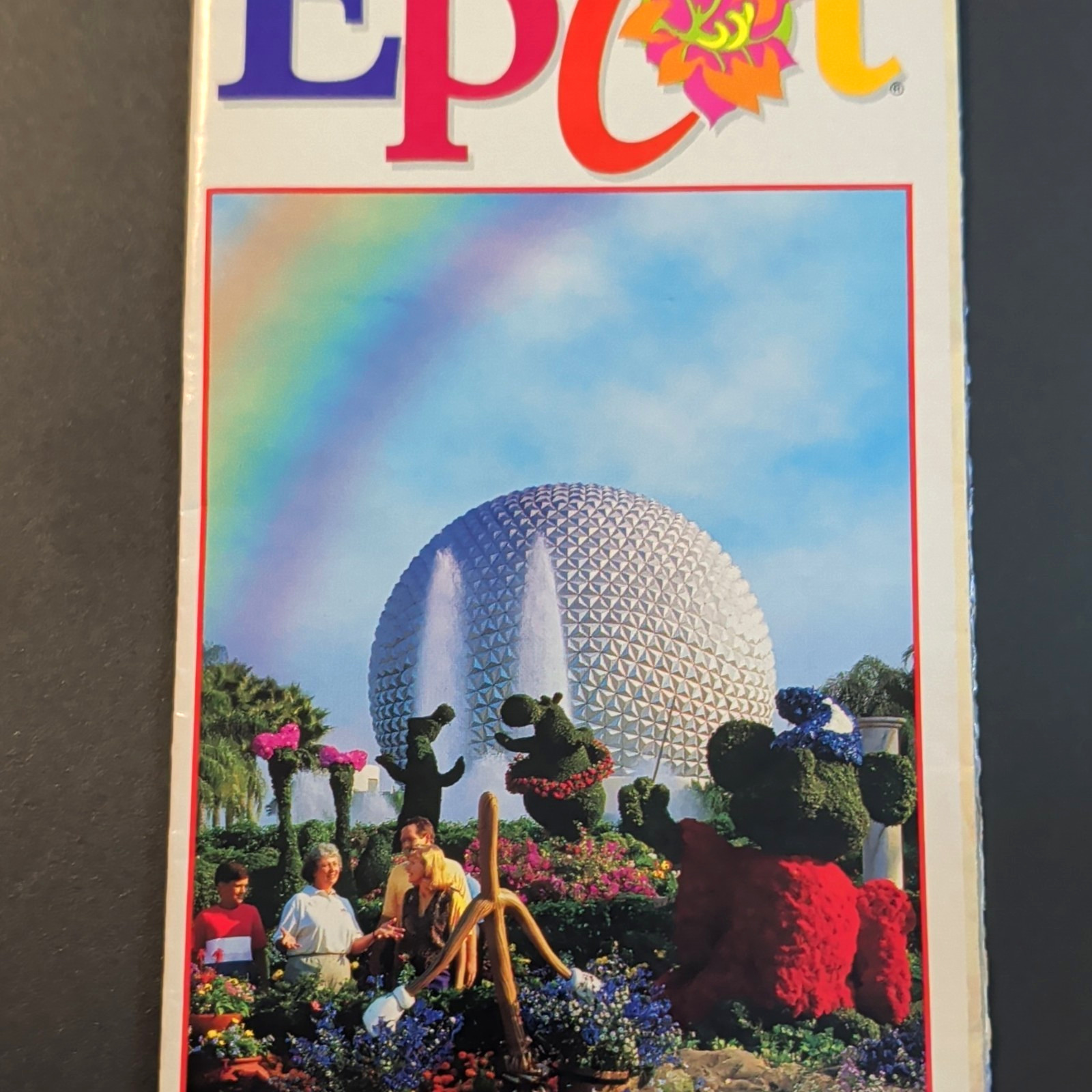 Disney EPCOT Theme Park 1999 Guide Map, dated May 10–16, 1999. Disney EPCOT Theme Park 1999 Guide Map, dated May 10–16, 1999.