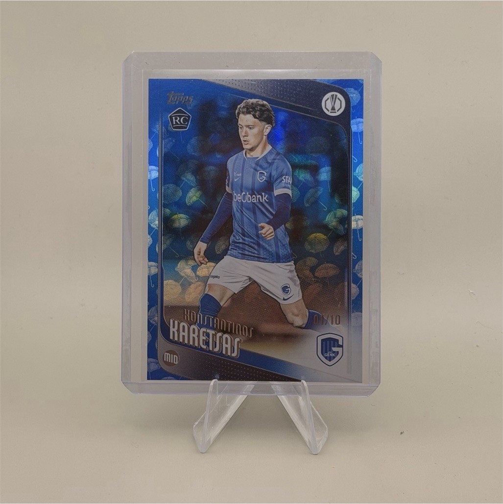 Topps Flagship Ucc 2026 Konstantinos Karetsas RC KRC Genk 1/10 Topps Flagship Ucc 2026 Konstantinos Karetsas RC KRC Genk 1/10