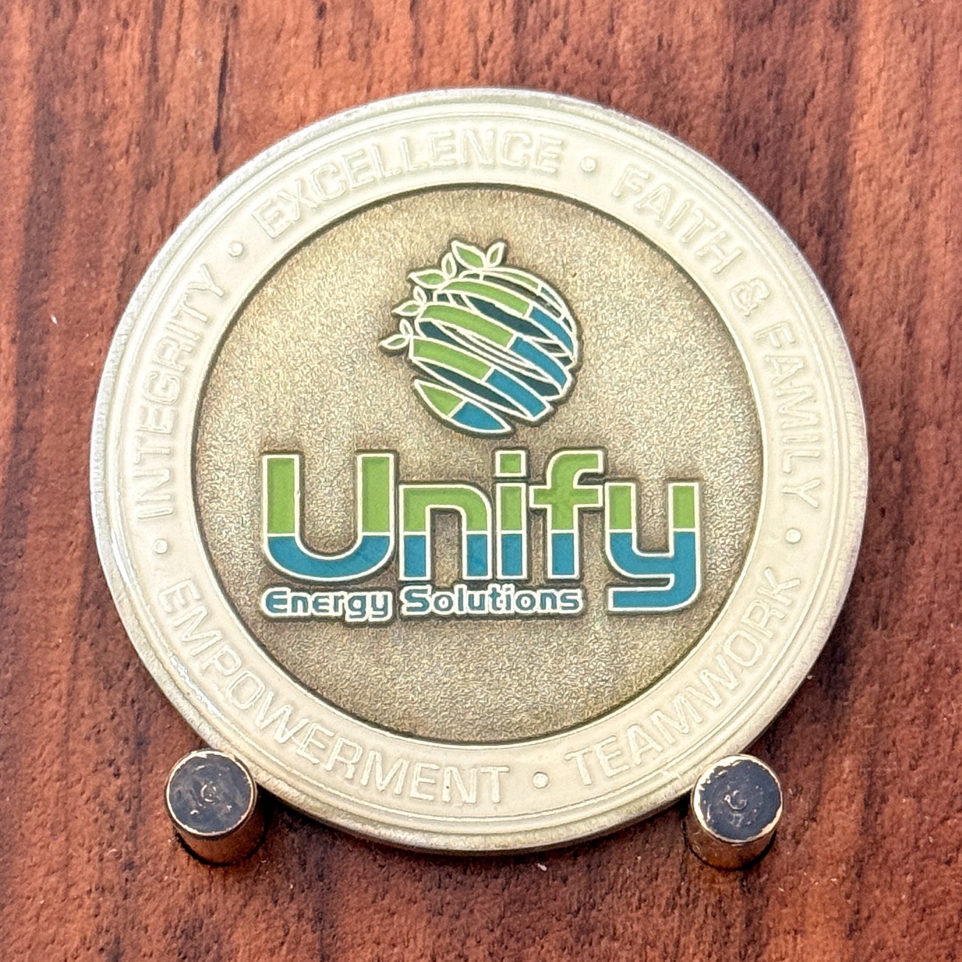 Unify Energy Solutions 2021 Best Places To Work Challenge Coin  W#26