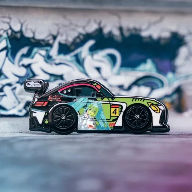 Leen Customs 2022 Good Smile Racing Hatsune Miku Mercedes AMG GT300 Pin #/1000 Leen Customs 2022 Good Smile Racing Hatsune Miku Mercedes AMG GT300 Pin #/1000