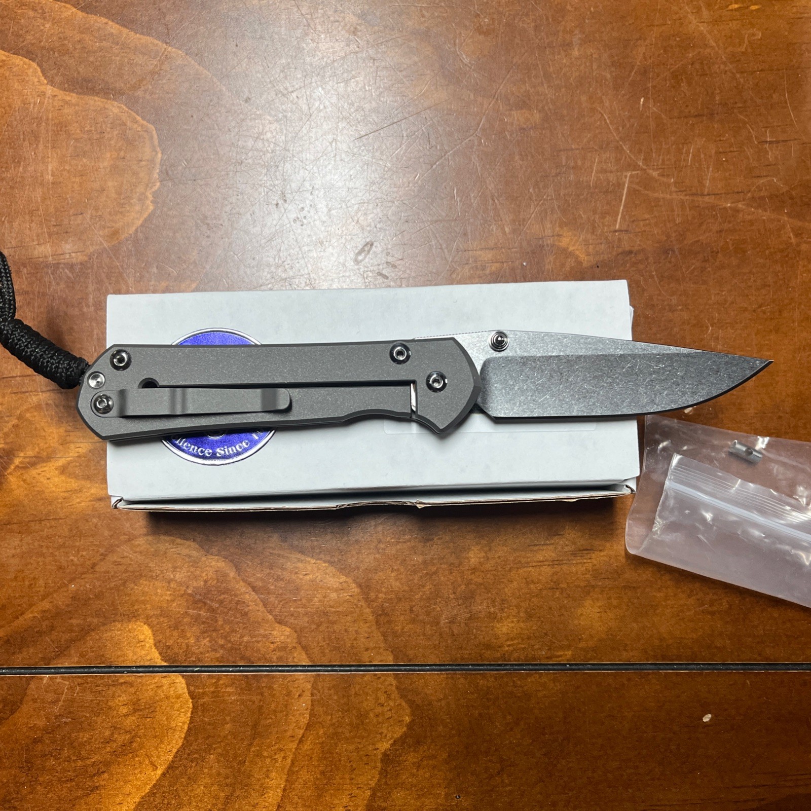 2009 Chris Reeve Large Sebenza 21 Plain S30V Prestamp Idaho Made Folding Knife
