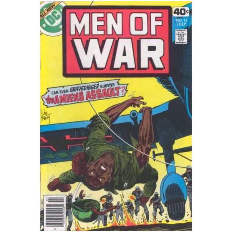 Men of War (1977 series) #18 in Very Good minus condition. DC comics [t*